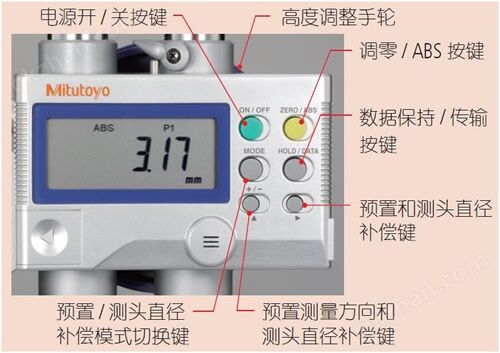 MITUTOYO高度卡尺